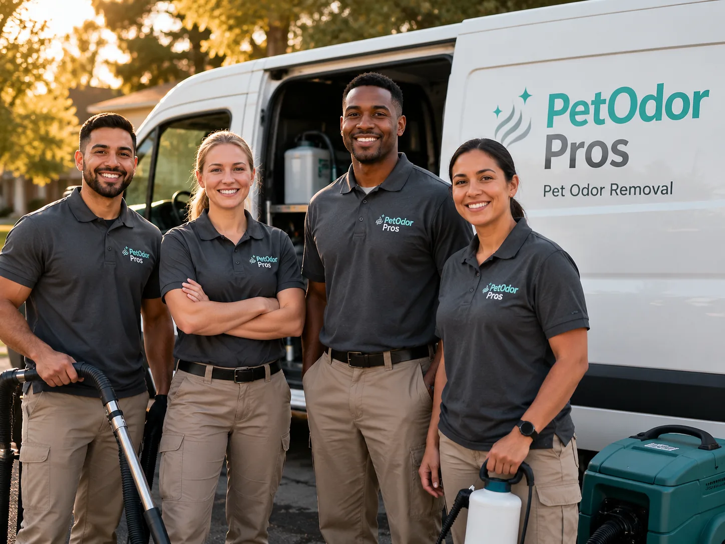 Pet Odor Removal team serving Champion, PA